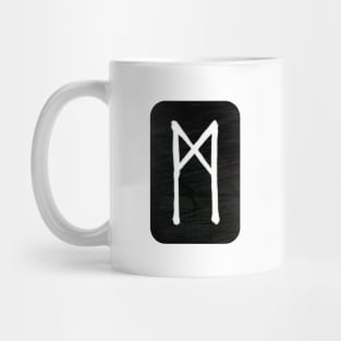 Mannaz | Elder Futhark Runes Mug